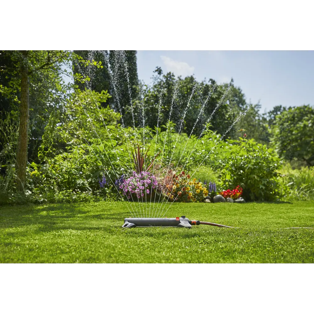 Дождеватель для полива осциллирующий Gardena AquaZoom S 150 (м²) STLM-2029252 - Вид №8