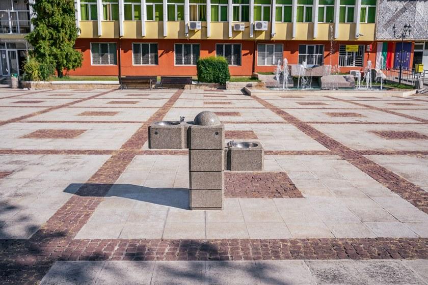 ENCHO ENCHEV - ETE Фонтан с бетонным полом для инвалидов  169  - Вид №7