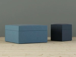 Glimakra of Sweden Квадратный пуф из ткани Limbus