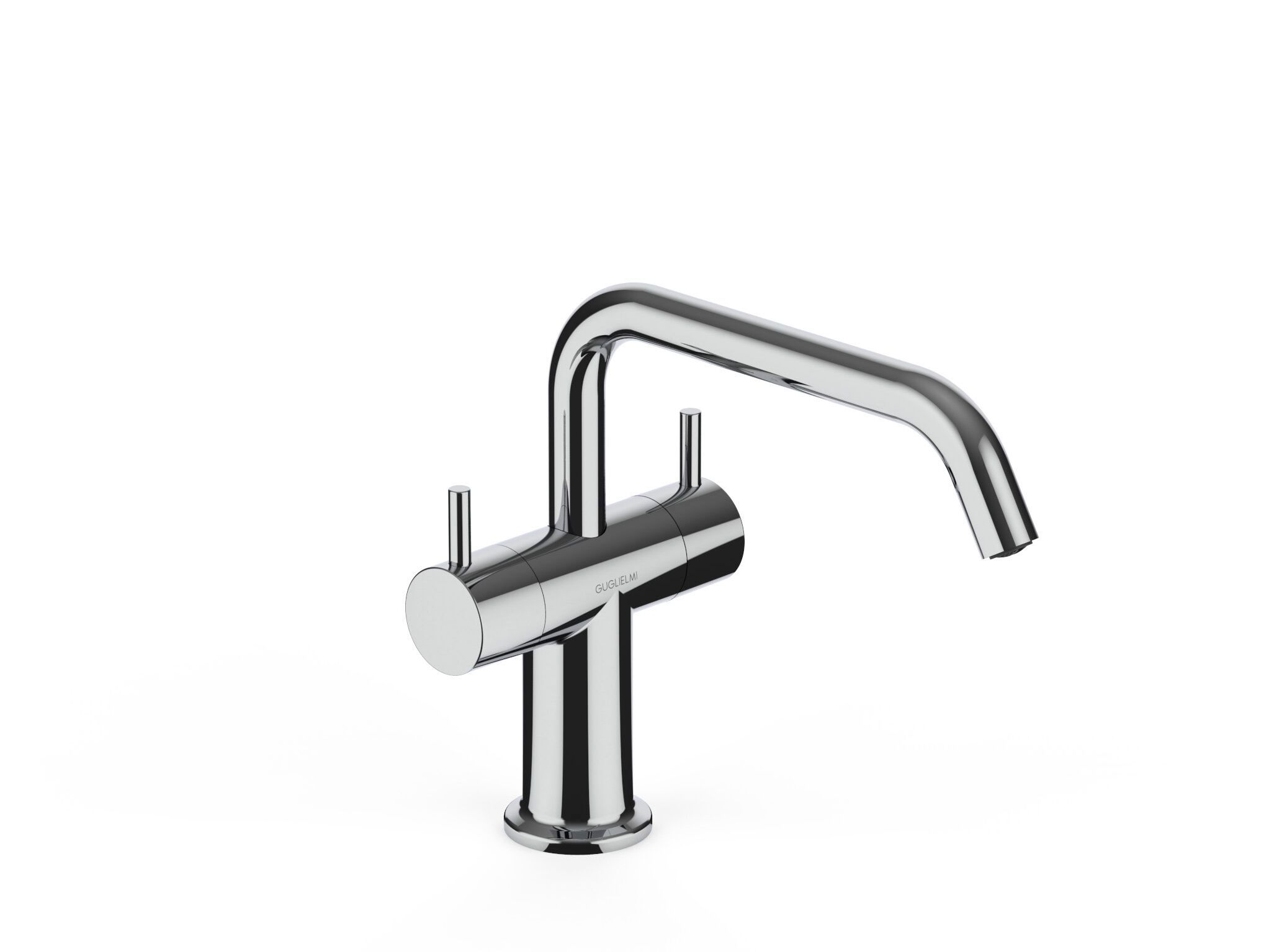 Смеситель для раковины из латуни с регулируемым горлышком GUGLIELMI RUBINETTERIE Sprint ARCH-00012768 - Вид №1