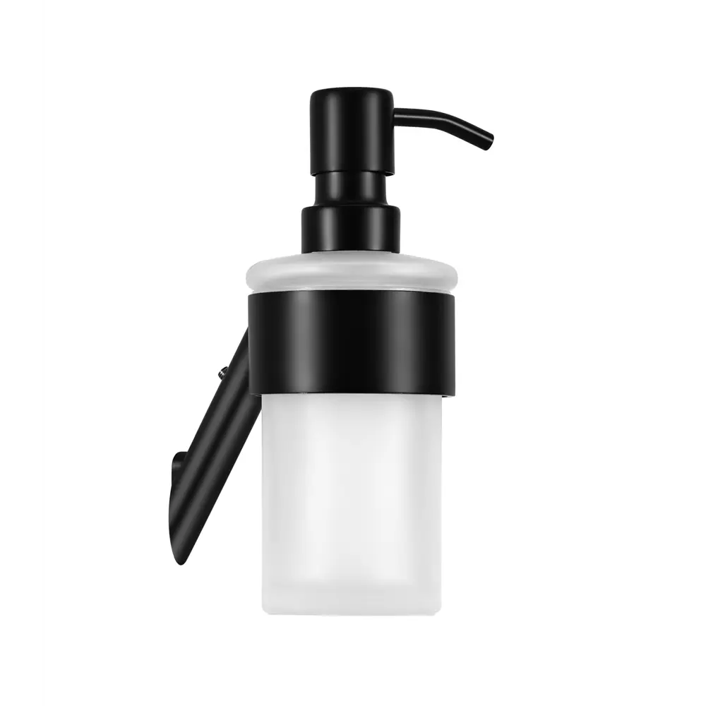 IDDIS Line - Дозатор для жидкого мыла черный, нержавеющая сталь 89379408 STLM-1579311