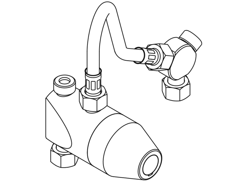 65087 Мини термостат HEWI Ersatzteile  - Вид №3