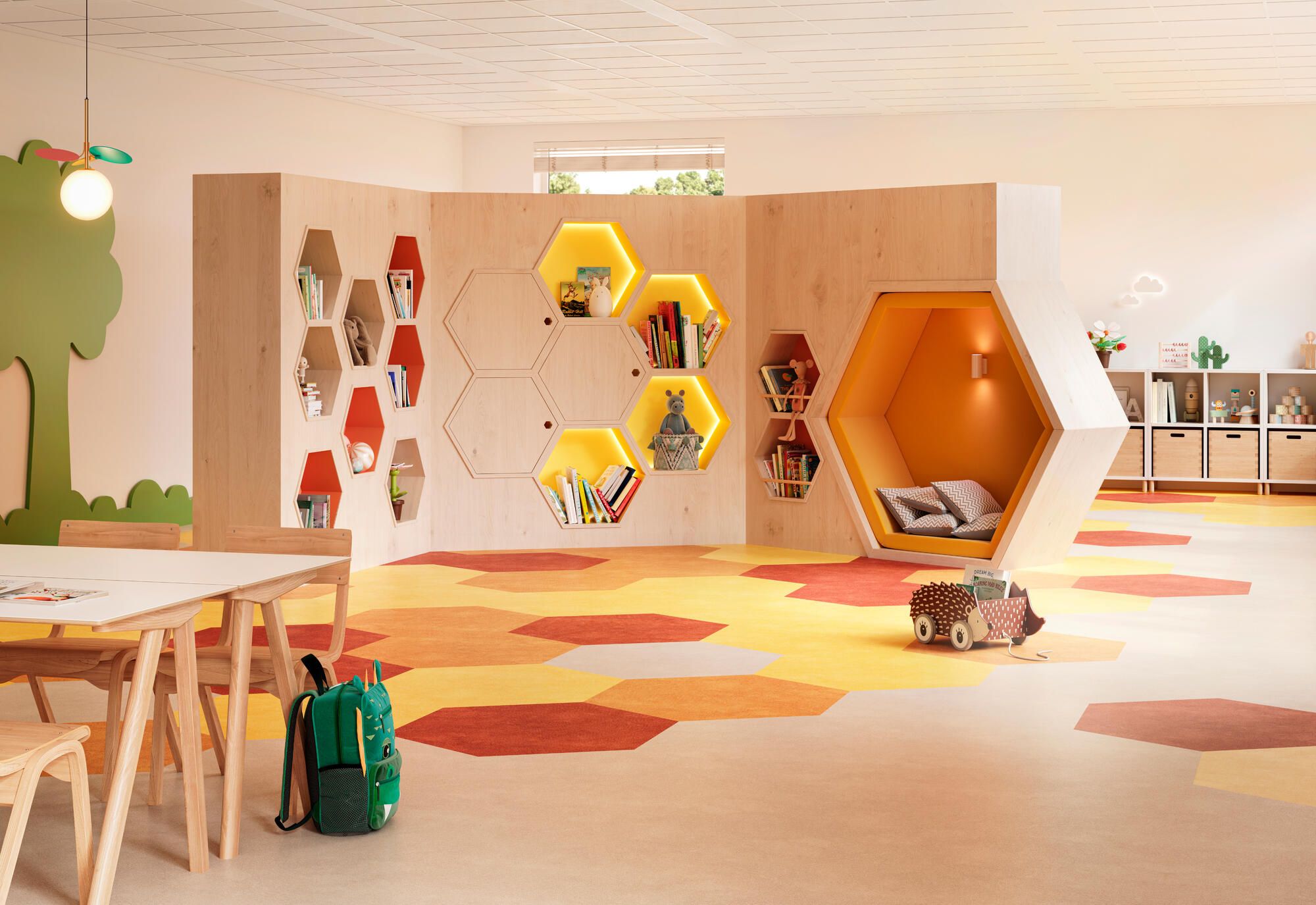 Нескользящий виниловый пол с эффектом ткани BEAUFLOR Phoni-Xtreme ARCH-00006319 - Вид №1