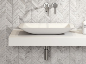 Прямоугольная столешница из смолы