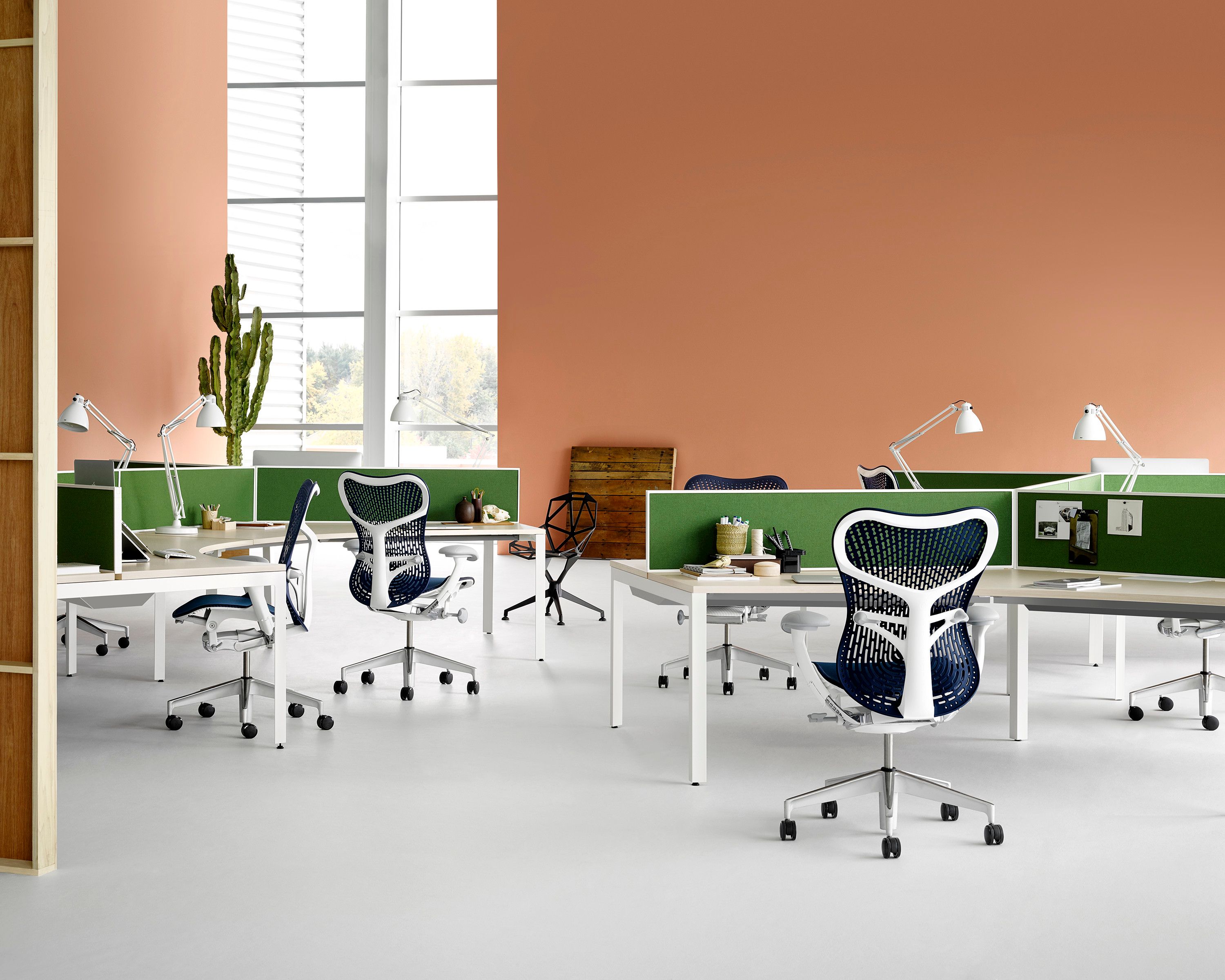 Triflex полимер поворотный эргономичный офисный стул Herman Miller Mirra 2 ARCH-00071795 - Вид №20