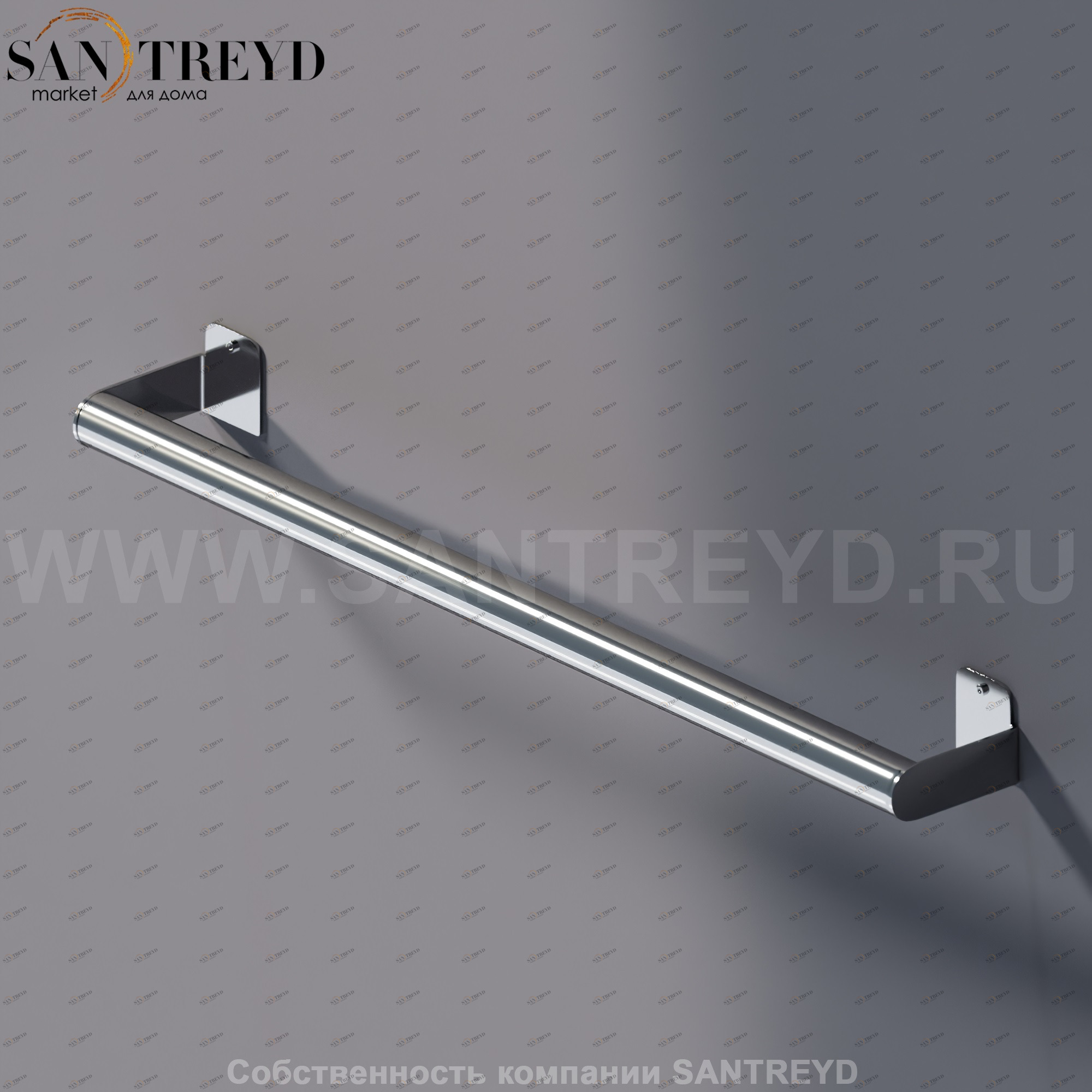 Agape MACH 2 Плотенцедержатель 60 см хромированный AMC20933A