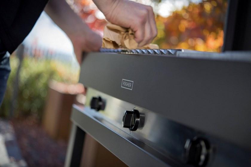 Fògher 3-х конфорочный газовый мангал на ножках sun-id-1438824 - Вид №5