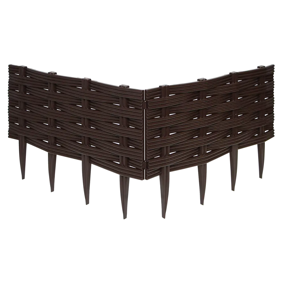 Бордюр Протэкт СОИ-25 К 38x240 см пластик коричневый STLM-2180804 - Вид №1