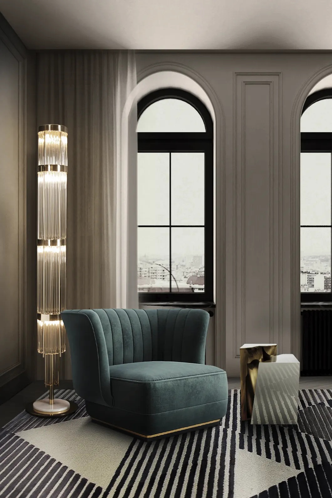 Торшер LUXXU Pharo 33 - Вид №4