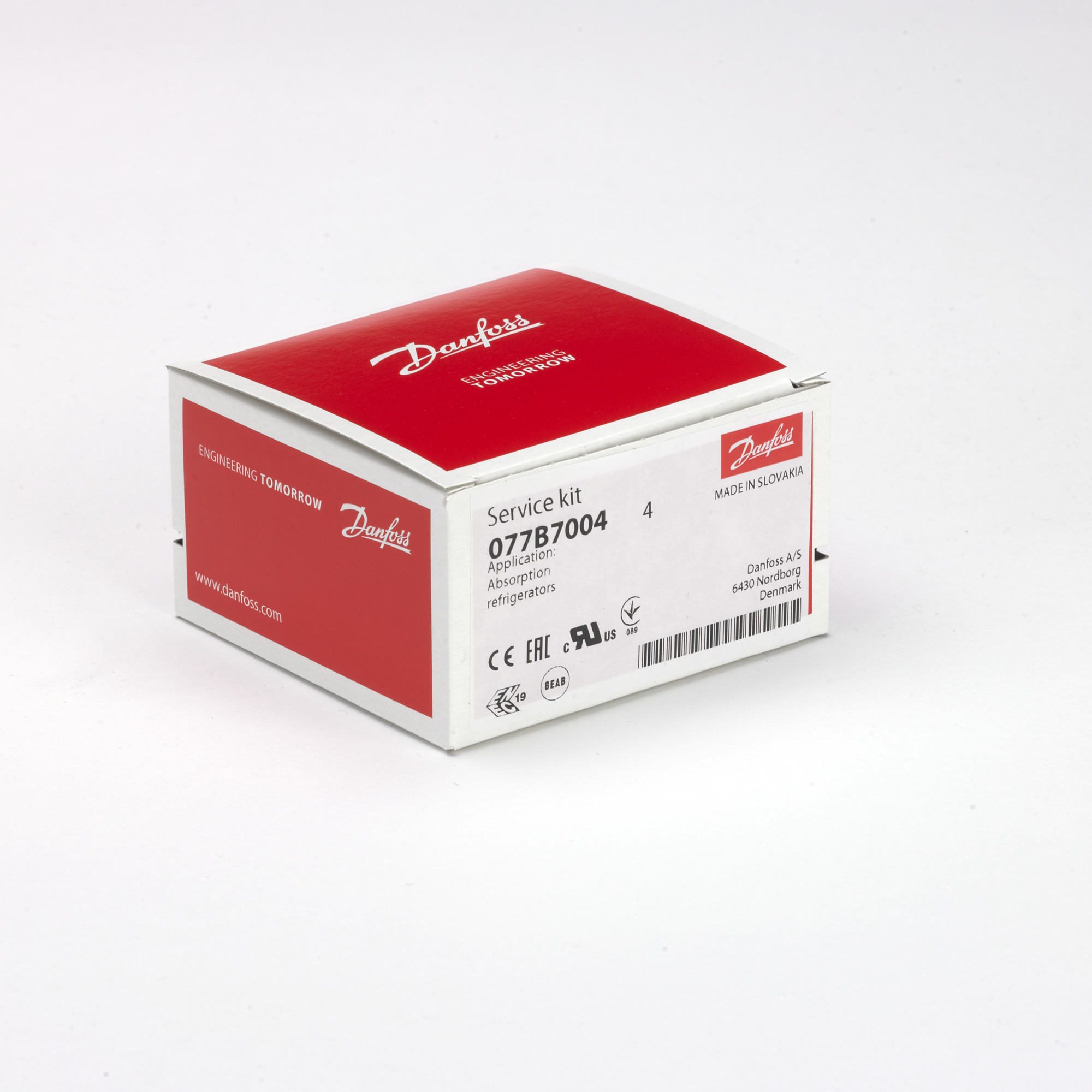 Danfoss Сервисные термостаты бытового и торгового применения 077B SERVICE THERMOSTAT NO. 1 077B7001  - Вид №3