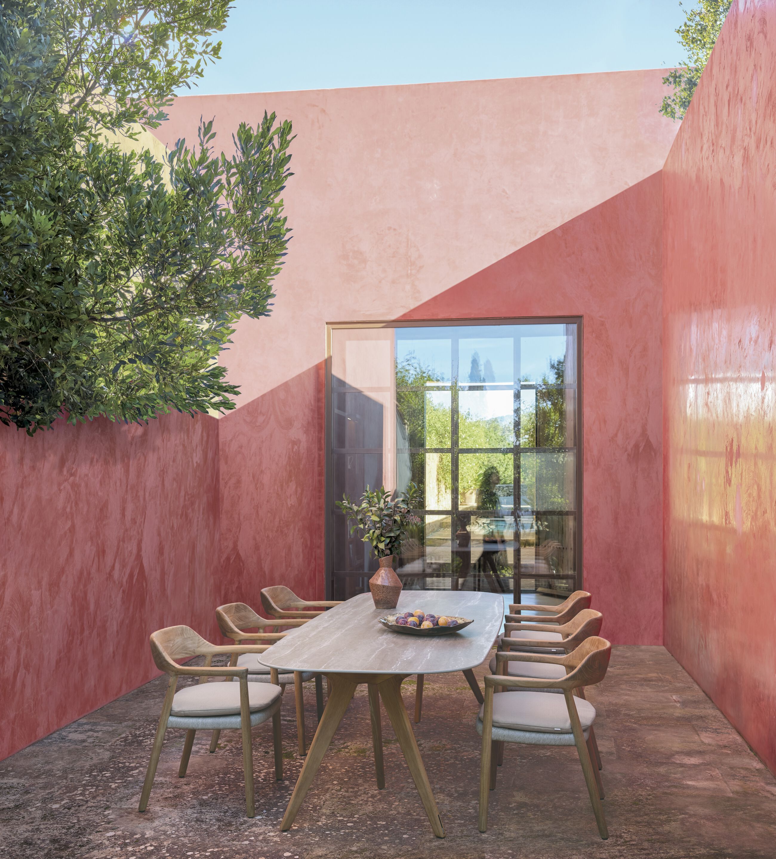 Керамический бочонок садовый стол MANUTTI Torsa ARCH-00111307 - Вид №3