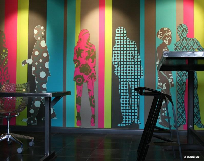 CONCEPTUWALL Уникальная полоса Silhouettes sun-id-1455706 - Вид №8