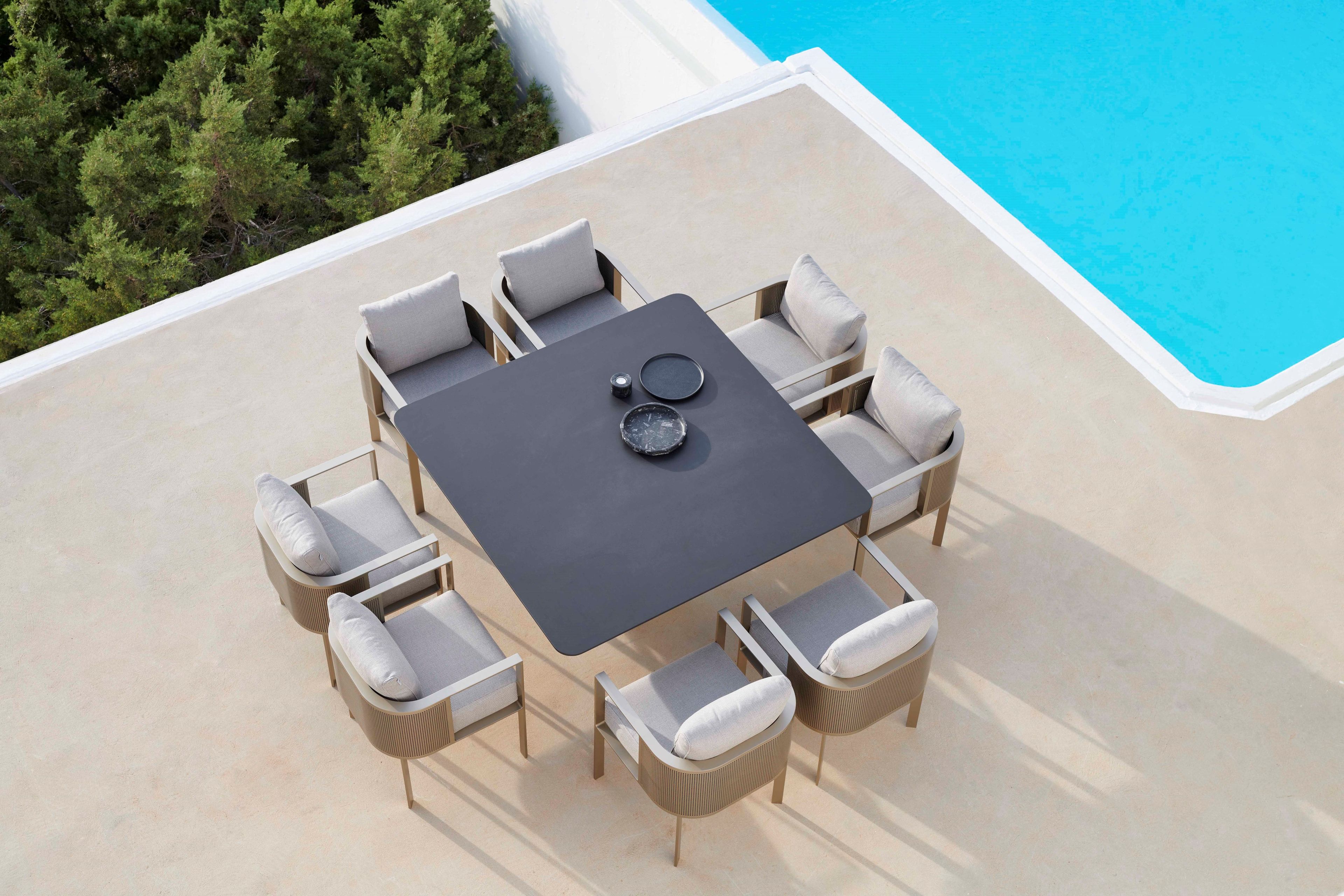 Тканевый стул с подлокотниками GANDIABLASCO Solanas ARCH-00035787 - Вид №10