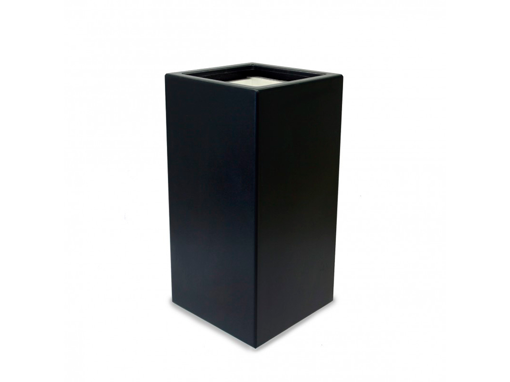 Кашпо коллекции "Кари" CD-03-60 40/40/80 RAL7021 ГеоПластБорд GPBST-78