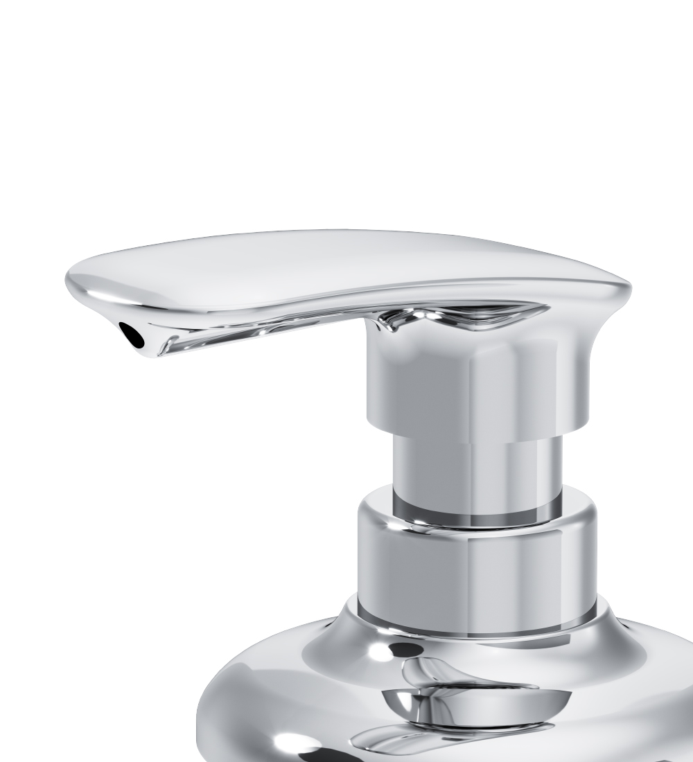 A3036900 Стеклянный диспенсер для жидкого мыла с настенным держателем хром шт AM.PM Sensation - Вид №4