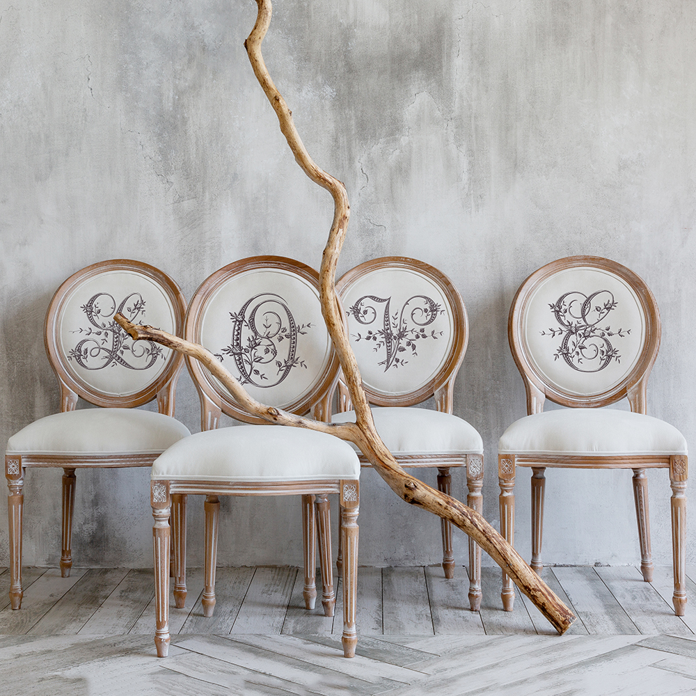 21080515 Стул «Монограмма буквы O» Object Desire Азбука мечты  - Вид №20