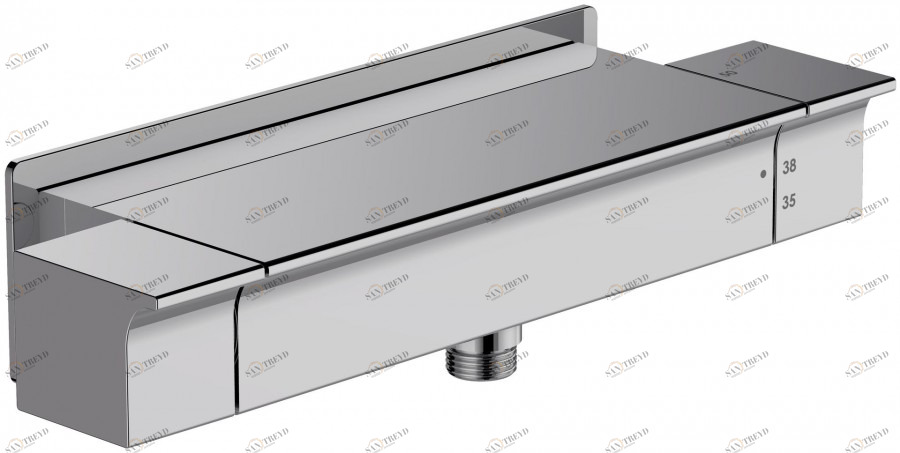 E9104-CP Термостатический настенный смеситель для душа Jacobdelafon STANCE Santreyd