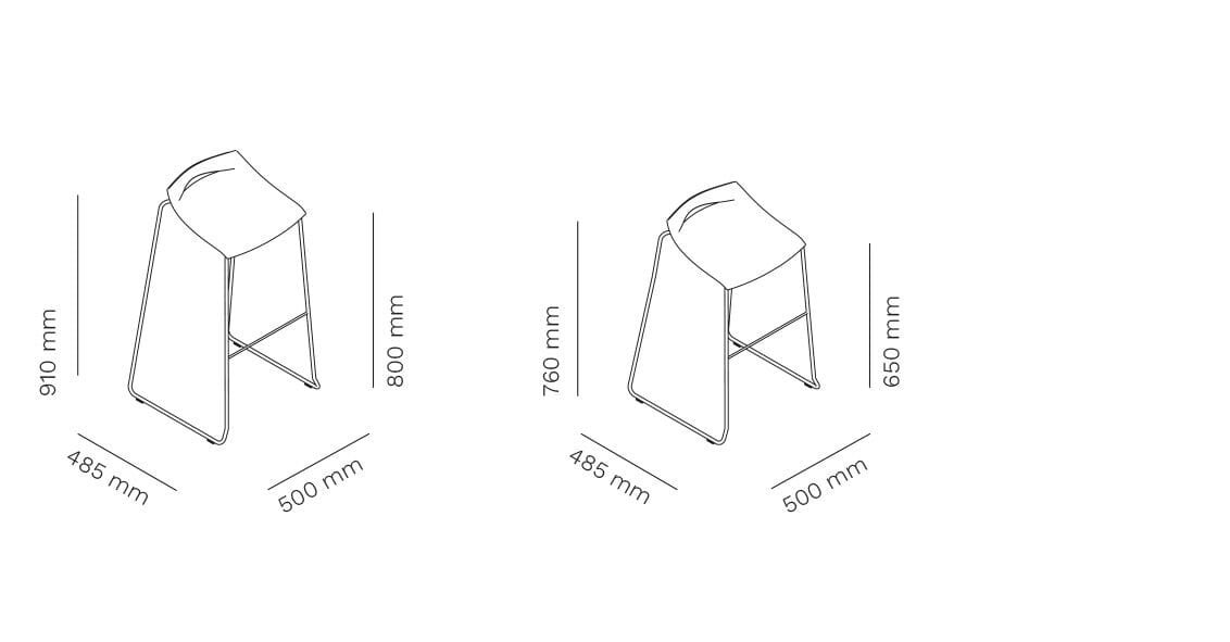 Табурет из полипропилена Mara Бен ARCH-00066895 - Вид №12