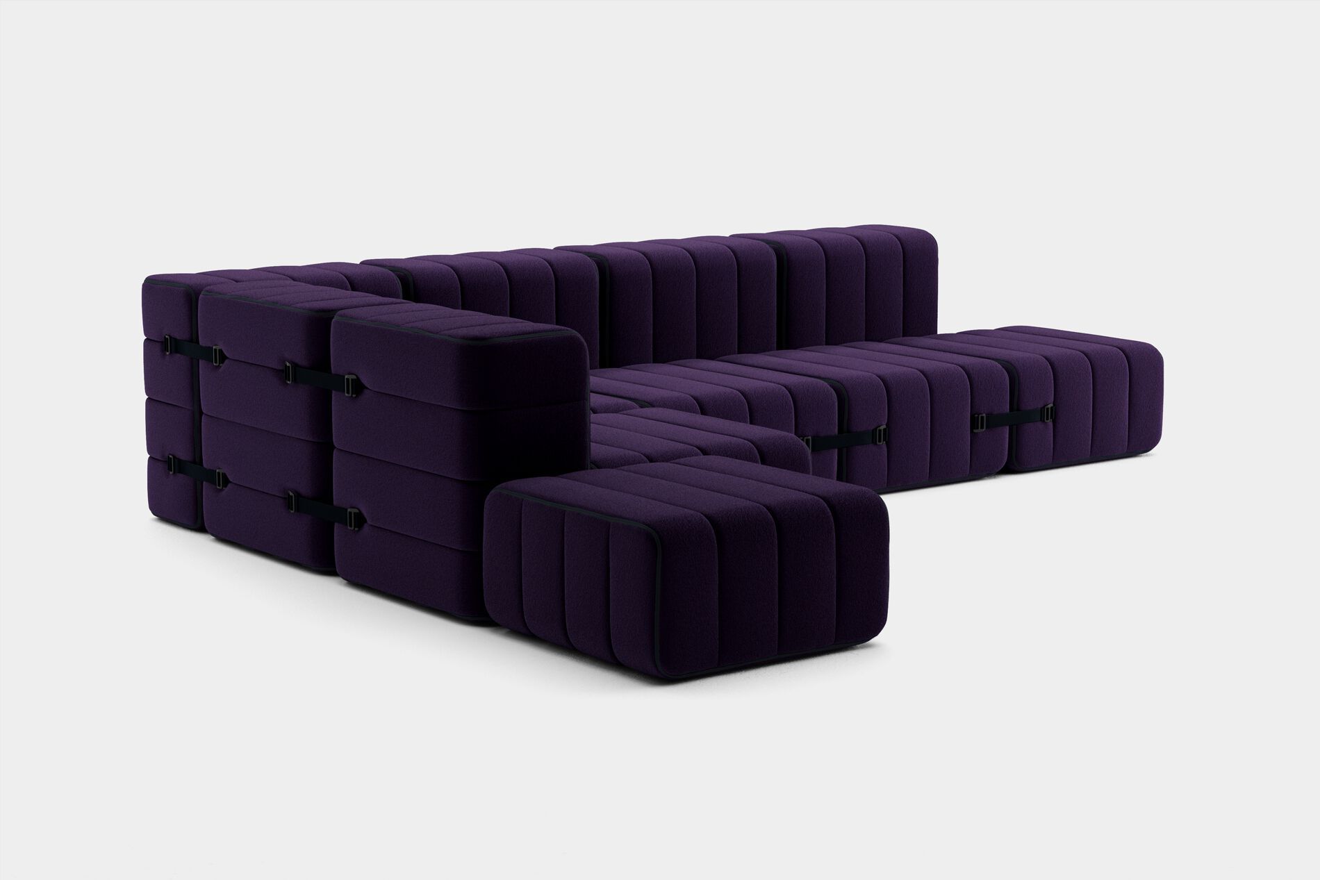 Модульный угловой диван из ткани AMBIVALENZ Curt ARCH-00083106 - Вид №8