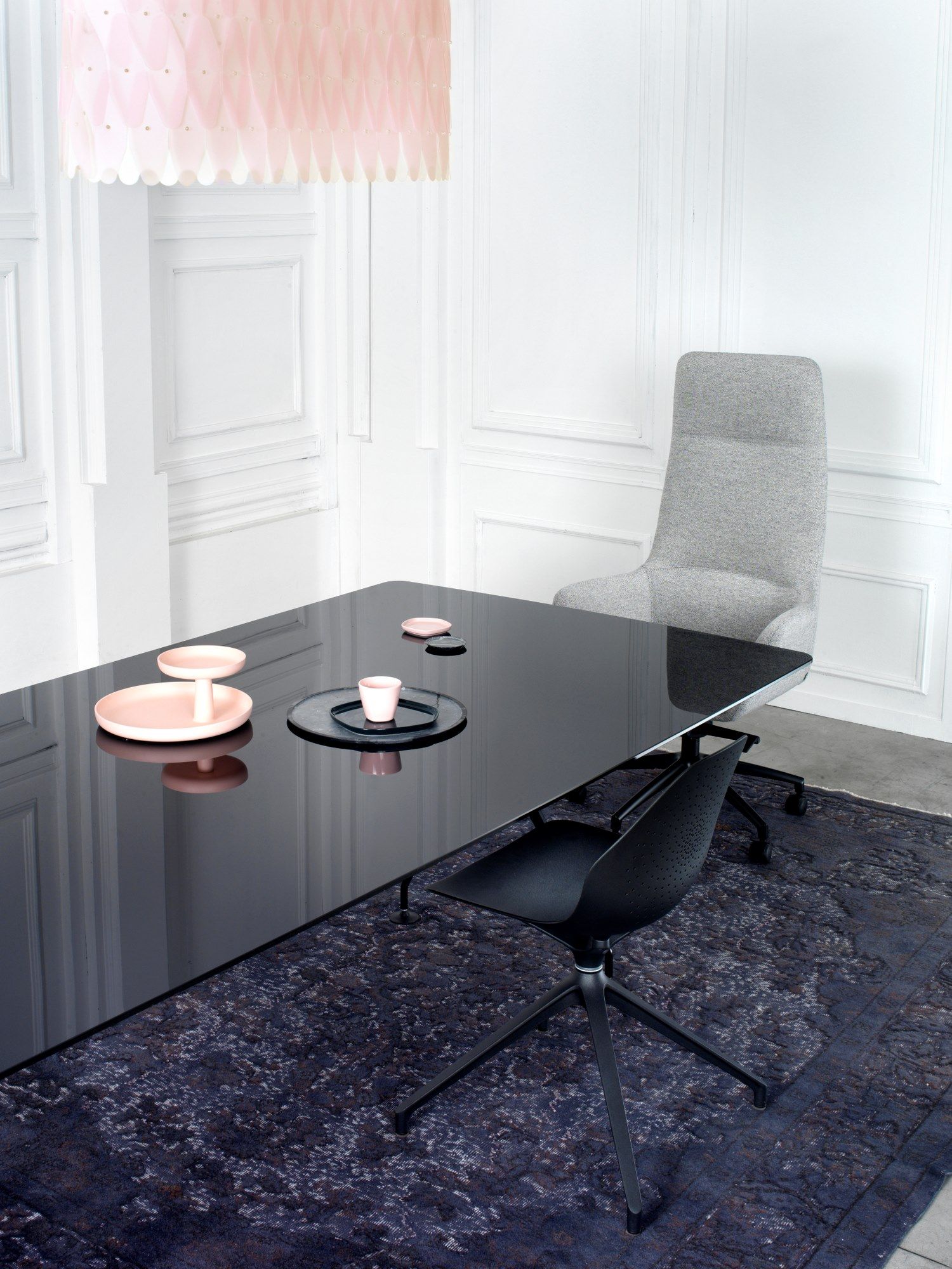 Алюминиевый поворотный стул с подлокотниками SITIA Klera ARCH-00071539 - Вид №4