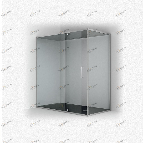 Ограждение для душа и турецкой бани Gemini 5 110х80 см 1GNI8S0 Gruppo Geromin