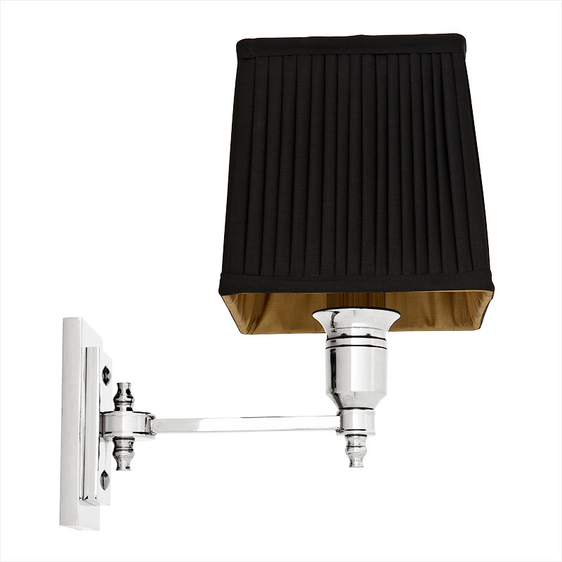 Бра 108934 от Eichholtz EICHHOLTZ ПОД СТАРИНУ 245446 Никель;черный  - Вид №1