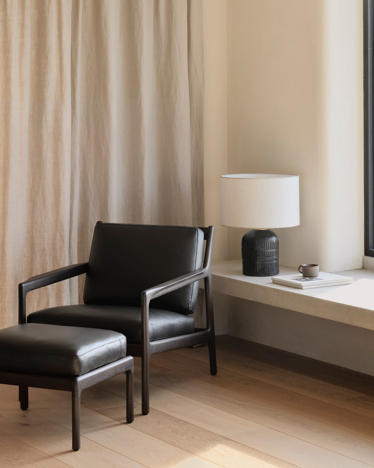 Кожаное кресло с подлокотниками Ethnicraft Джек ARCH-00135812 - Вид №7