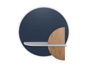 Деревянная полка со скрытым отсеком для хранения