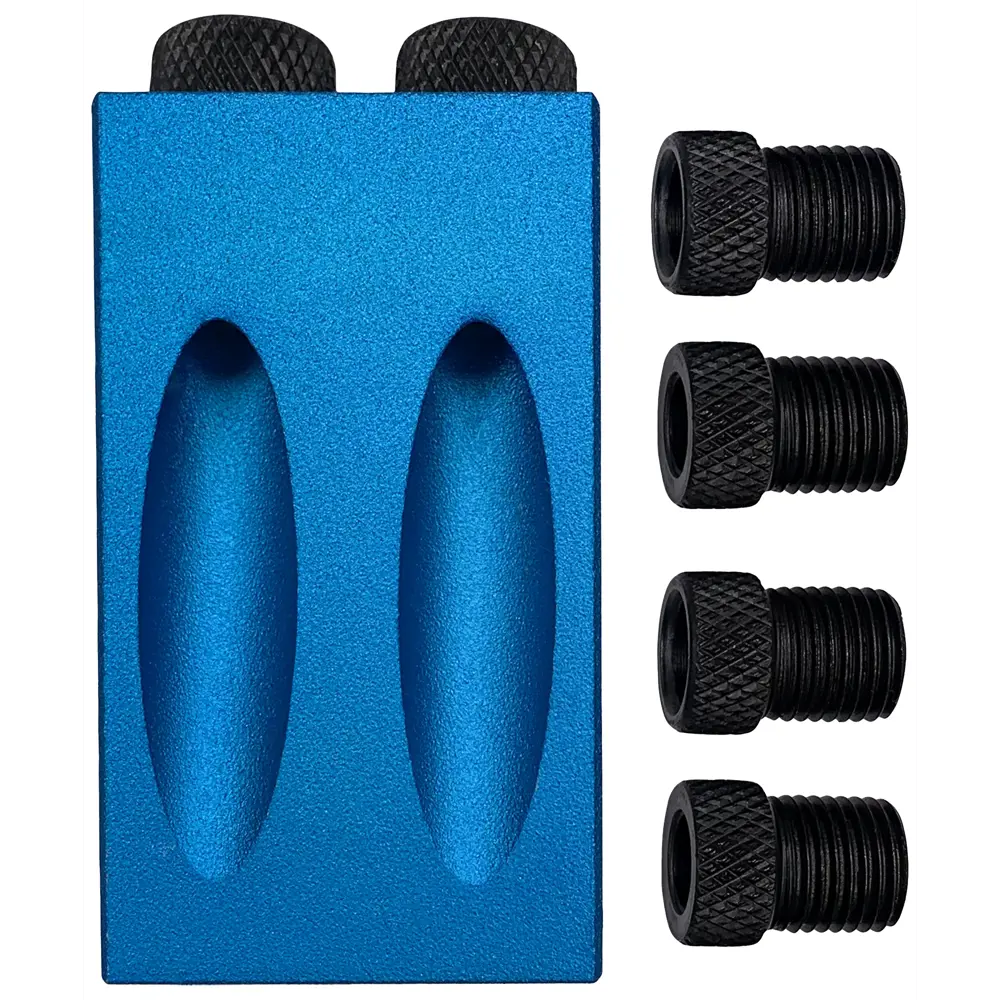 Кондуктор для мебели Vertextools с углом 15° и 6 переходниками 85170613 STLM-0059412