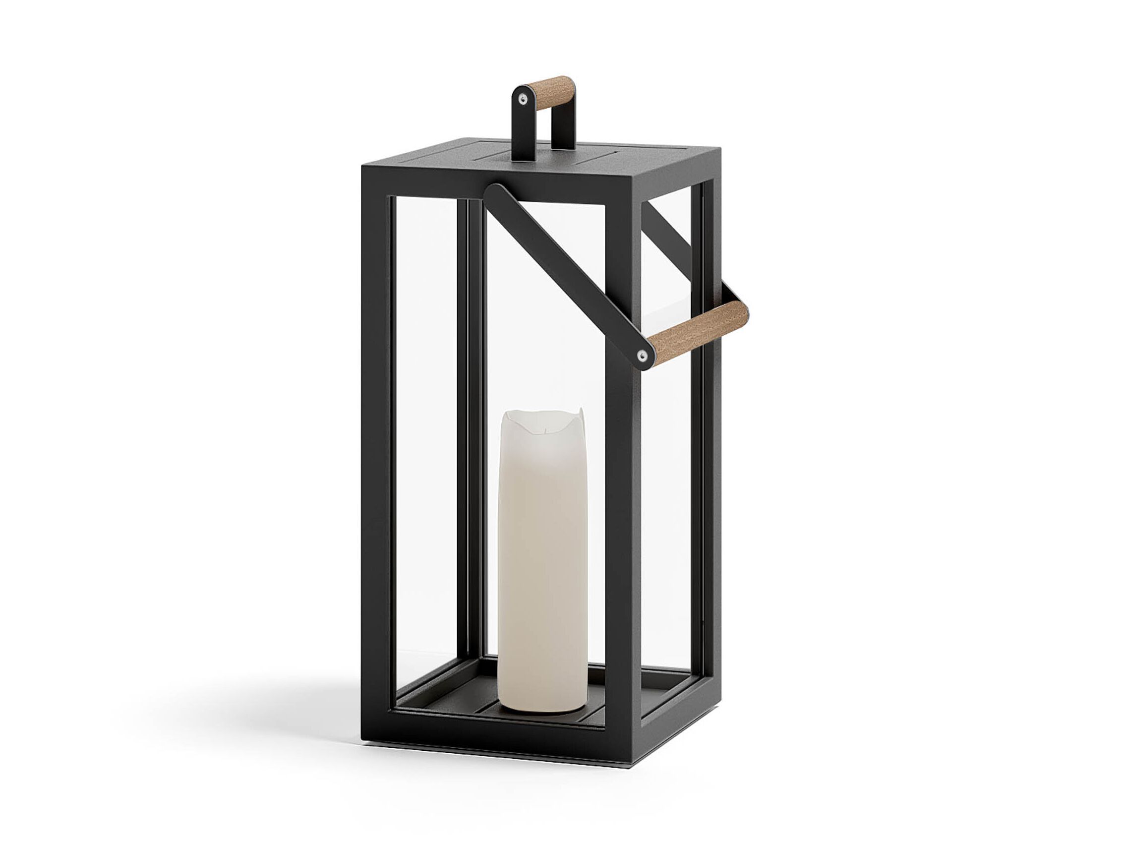 Алюминиевый и стеклянный фонарь Atmosphera ARCH-00143093 - Вид №4