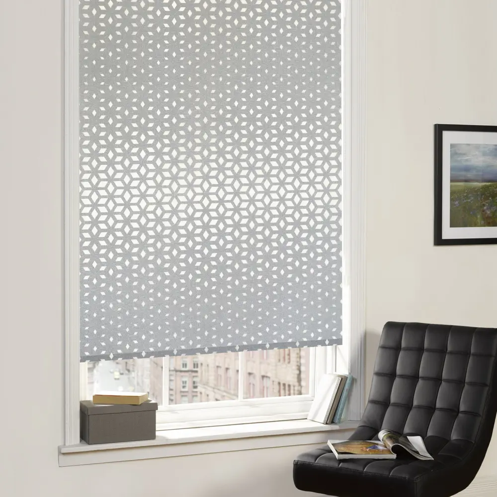 Штора рулонная Мозаика 70x160 см серая MIAMOZA STLM-2124794 - Вид №2