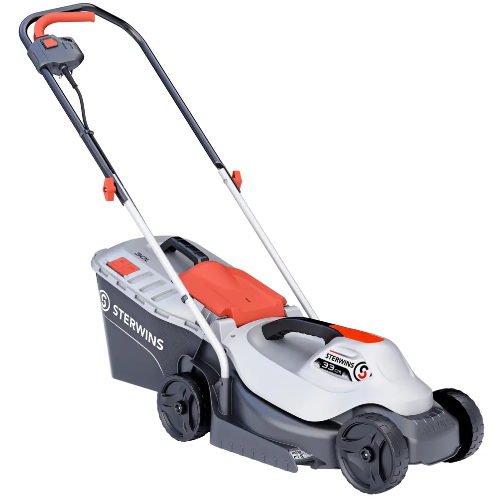 81968063 Газонокосилка электрическая Sterwins ELM1-33P.4 1200 Вт 33 см STLM-0016009  - Вид №10