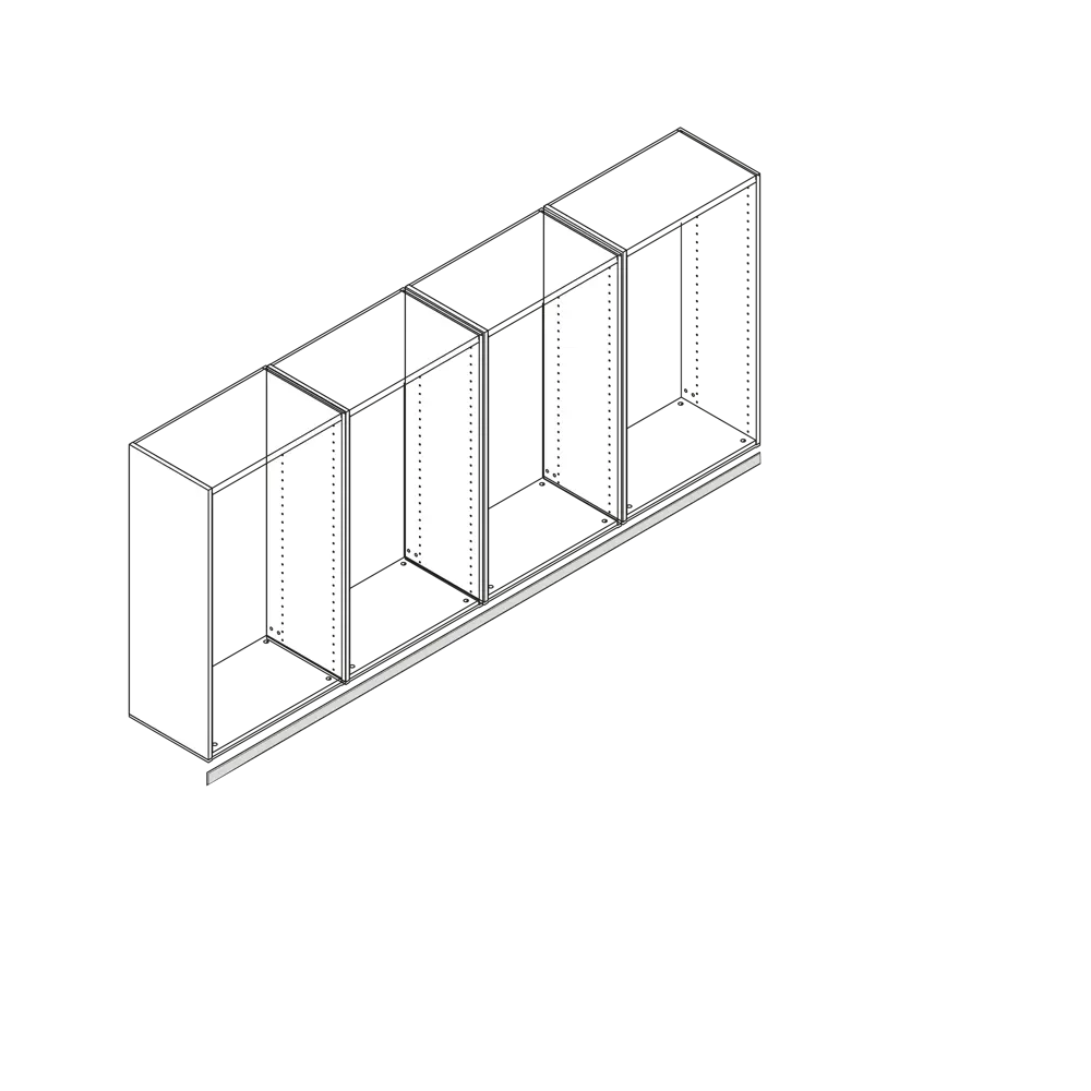 Карниз для кухонного шкафа Берлин Delinia ID 220x4 см ЛДСП цвет серый STLM-2157257 - Вид №8