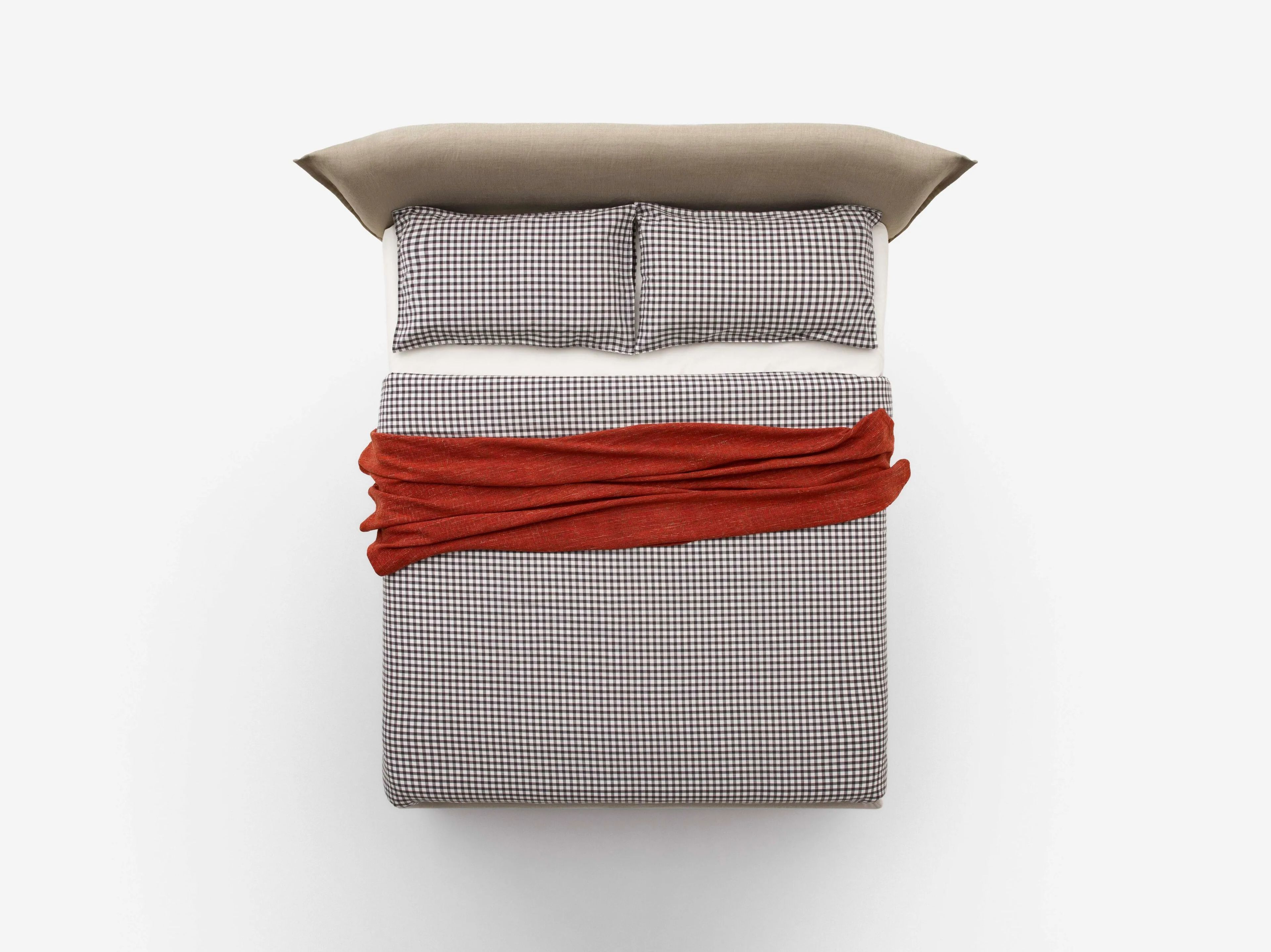 Двуспальная кровать-контейнер с мягким изголовьем Alf DaFrè MORRISON 2 ARCH-00094395 - Вид №3