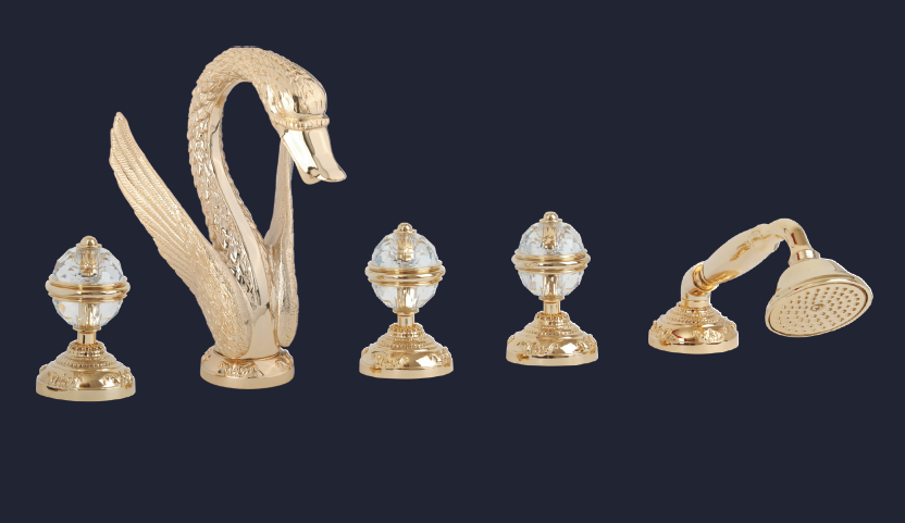 24243 Смеситель Migliore Cristalia Swarovski 