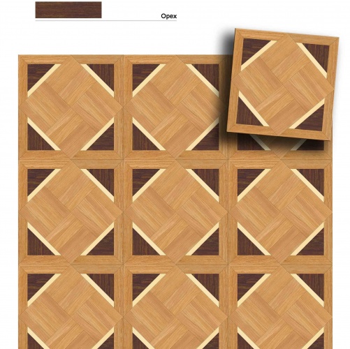 Художественный паркет Da Vinci Щитовой 26-509 Дуб (Гладкая) 500х500 мм 26010509 - Вид №1