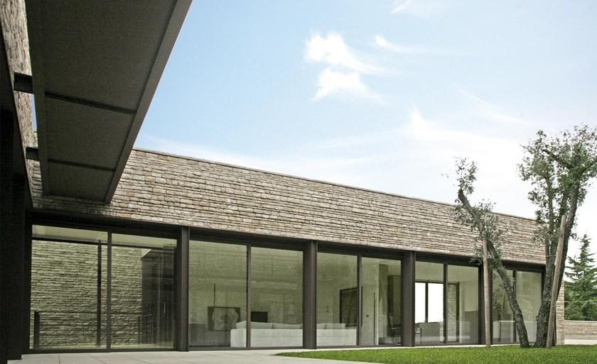 Capoferri Serramenti Подъемно-сдвижное металлическое окно с термическим разделением sun-id-1453551 - Вид №12