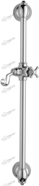 E75099-CP Душевая стойка 0,70 м с держателем для душа Jacobdelafon FAIRFAX Santreyd