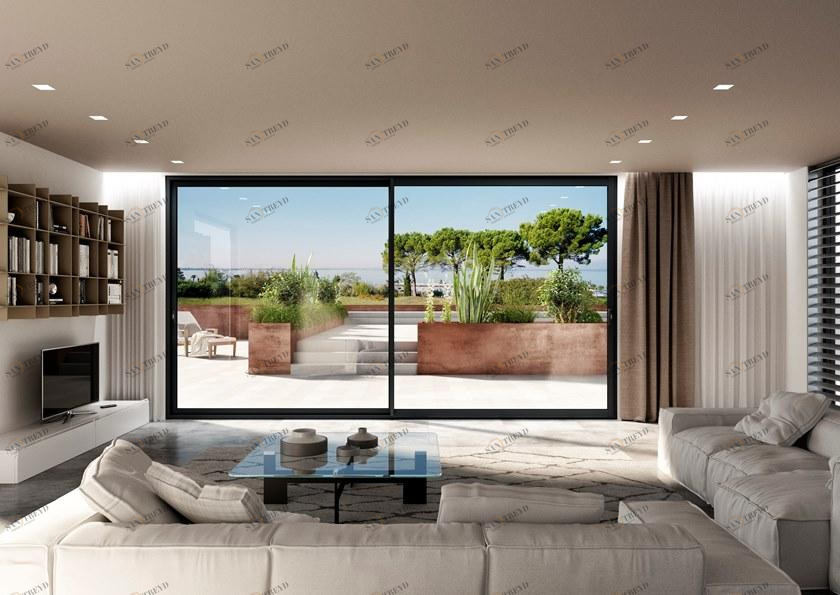 Oknoplast Раздвижная алюминиевая дверь Ms slide sun-id-1485484