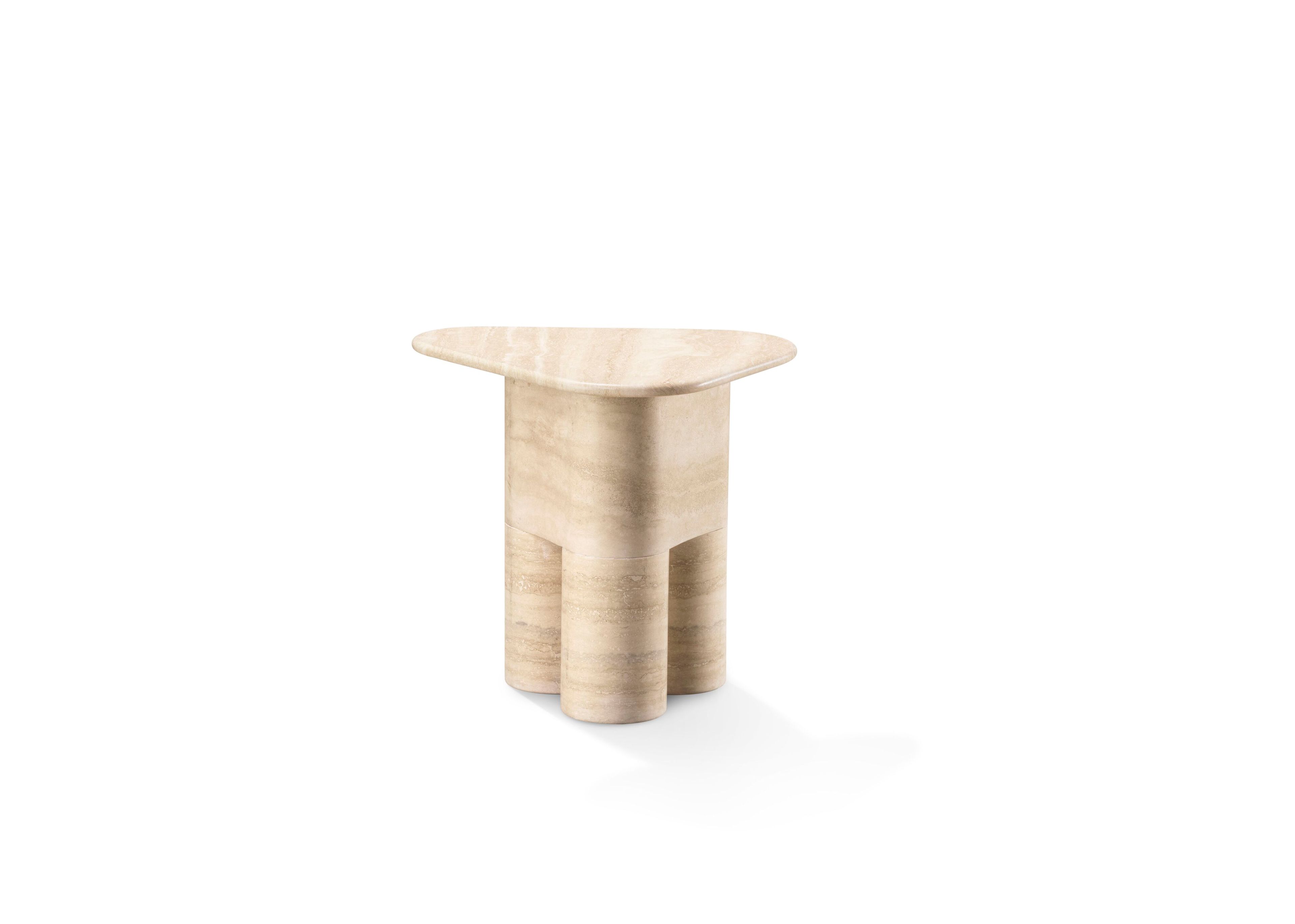 Низкий мраморный журнальный столик GHIDINI1961 Tria ARCH-00134827 - Вид №13