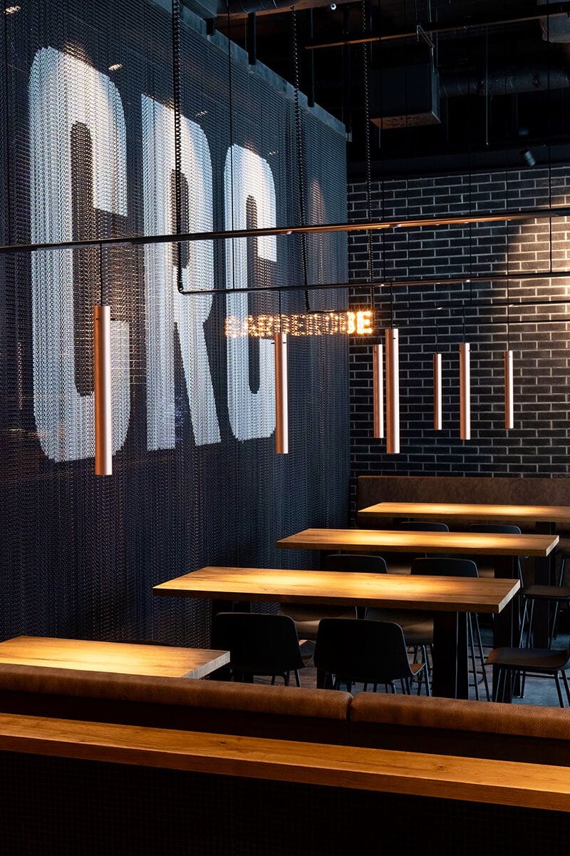 Алюминиевая проволочная палатка Kriskadecor SPACE DIVIDER - RESTAURANT CLASSIC ROCK ARCH-00040691 - Вид №1