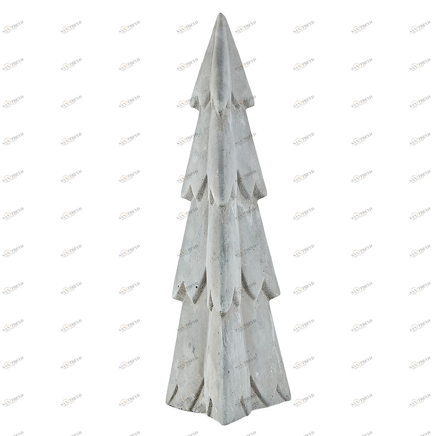 Фигура декоративная Tree, серая, 32,5х10,5х9,5 см KJ COLLECTION 172380