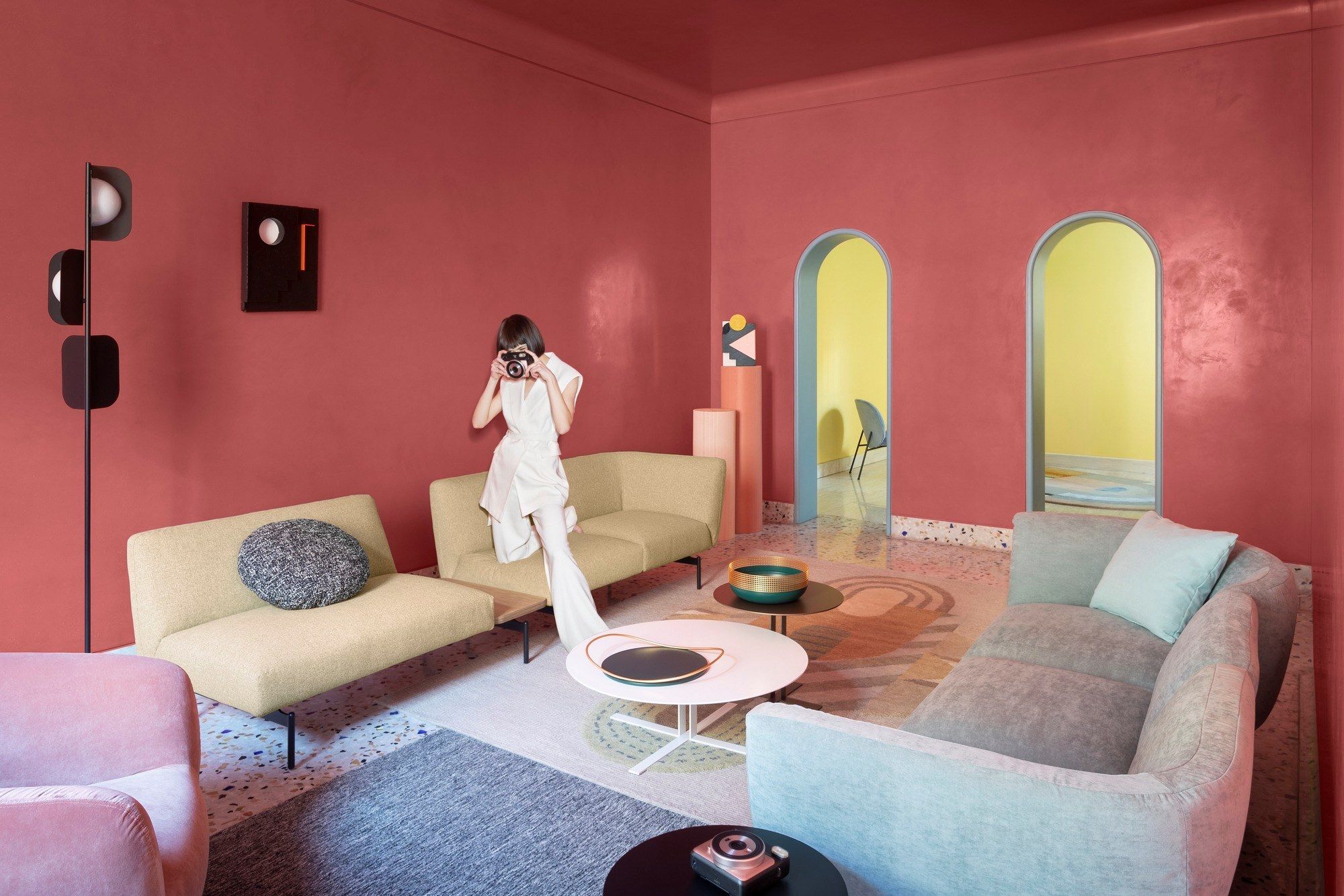 Ткань диван Saba Italia RENDEZ-VOUS ARCH-00084103 - Вид №16