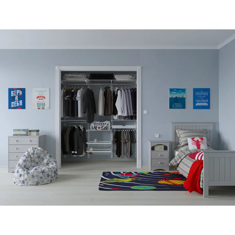 Ковёр детский Galaxy Kids 12PKP 1.2х1.7 м полипропилен Tarkett STLM-2166723 - Вид №3