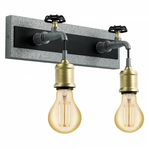 Бра настенное серое Eglo Сoldcliff 49102 EGLO СOLDCLIFF 00-3931467 Серый