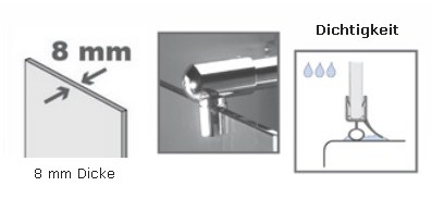 GP35200 Неподвижная стенка Riho Polar Santreyd - Вид №1