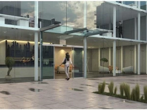 ASSA ABLOY Автоматическая раздвижная система с тонким профилем Porte automatiche scorrevoli