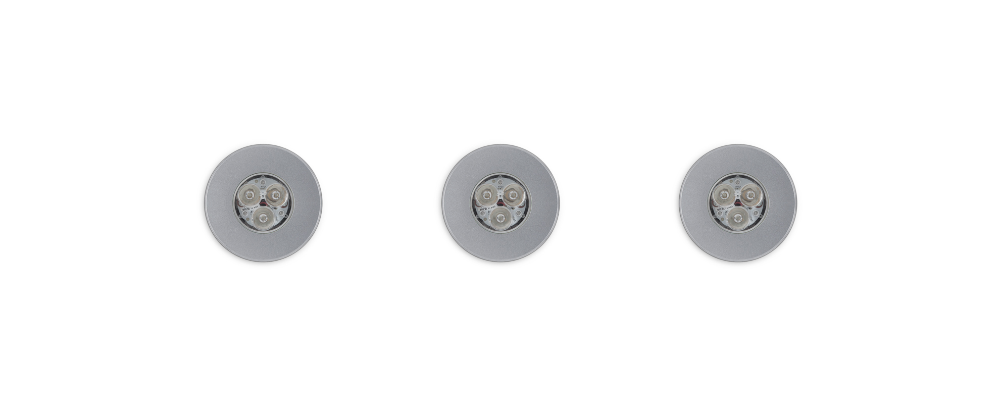 8479118 Встраиваемый в пешеходный пол Platek MICRO FULL INOX  MICRO FULL INOX - 3 LED 3000K 44°  - Вид №1