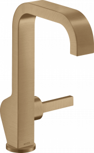 39037140 Смеситель для раковины 190, однорычажный, со сливной ручкой и сливным гарнитуром AXOR CITTERIO