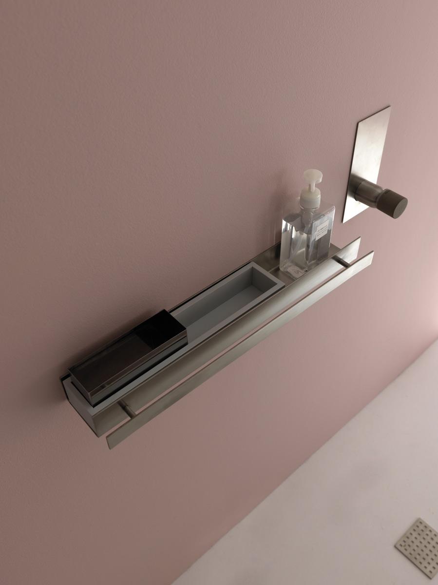 FIMEVE80 - FIMEAS80 Полка рейлинг с держателем полотенца GSG CERAMIC Accessori - Вид №2